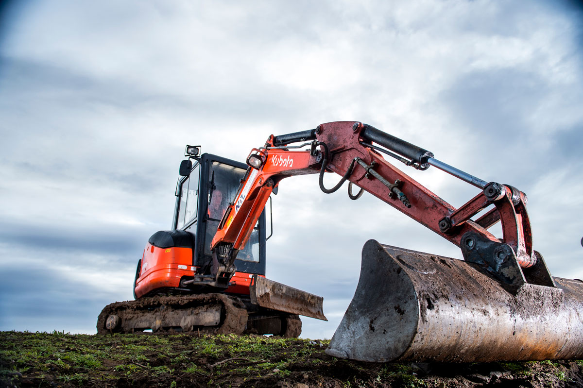 kubota kx61-3 mini digger